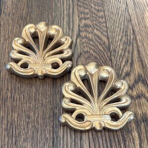 Gold Decorative Wall Accents Plaster